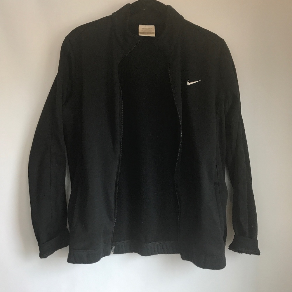 Men's Nike Golf Therma Fit Zip-up Jacket Black